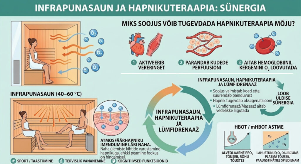 Infrared Sauna + O2 + Lymphatic Drainage (EE)