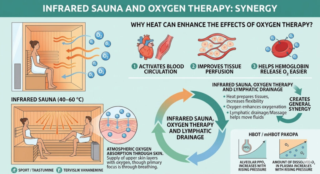 Infrared Sauna + O2 + Lymphatic Drainage (EN)